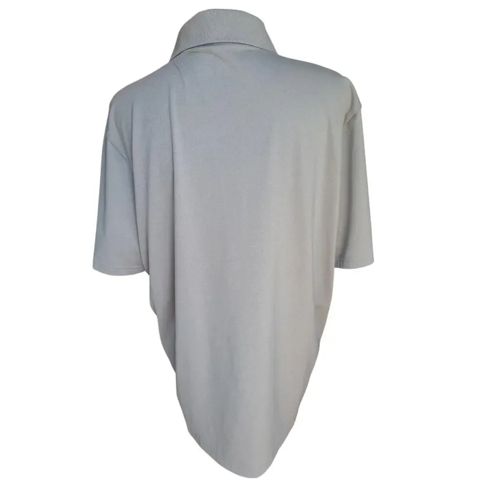 Polo Ralph Lauren  Performance Polo Shirt Grey Short Sleeve Men's Large